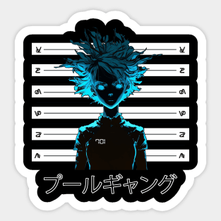 MUGSHOT 701 Sticker